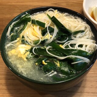 超時短！目分量でOK！ニラそうめん